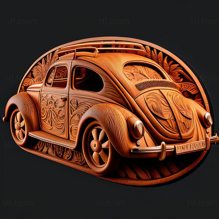 3D модель Volkswagen Beetle A5 (STL)